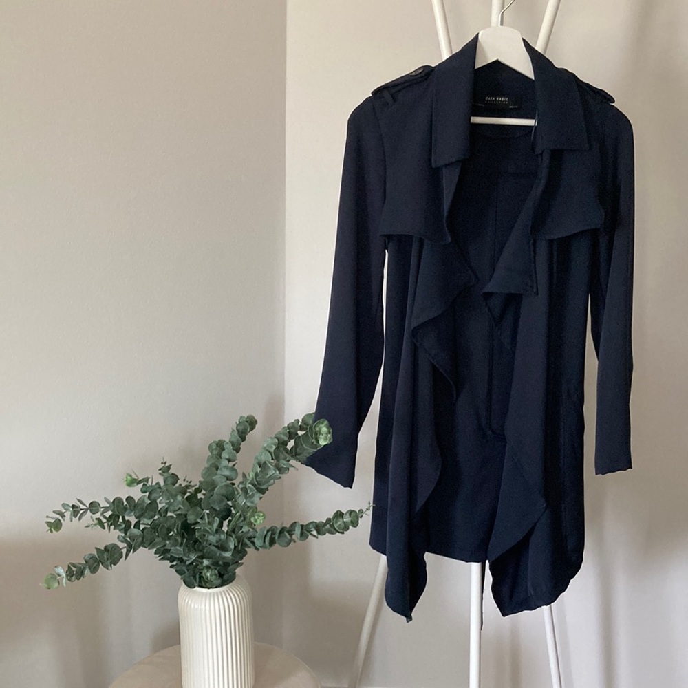 Zara short trench coat
